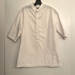 PHM SAINTS PÈRES half sleeves white shirt size M
